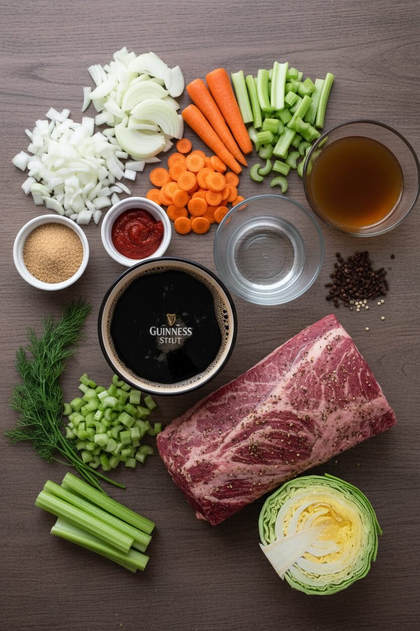 St Patricks Day Slow Cooker Guinness Corned Beef