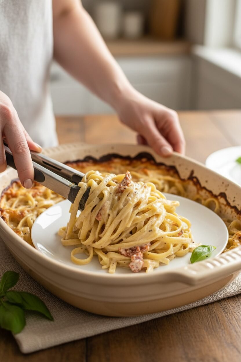 Sun Dried Tomato Cream Pasta