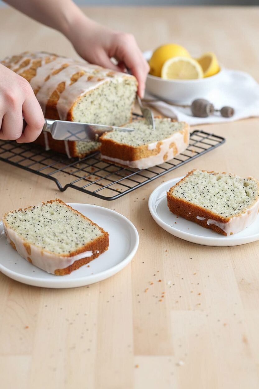 Sunshine Lemon Poppy Seed Loaf