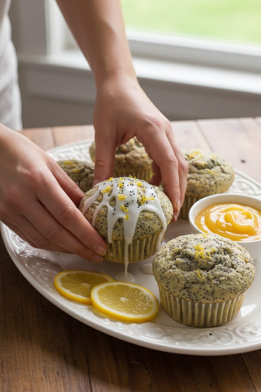 Sunshine Lemon Poppy Seed Muffins