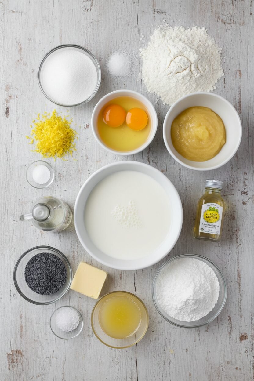 Sunshine Lemon Poppy Seed Muffins