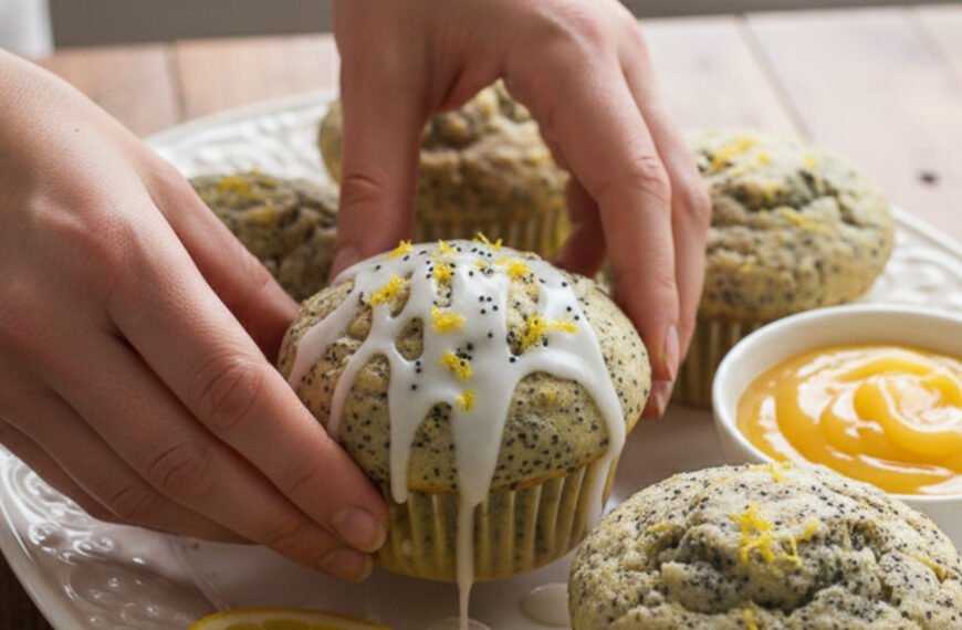 Sunshine Lemon Poppy Seed Muffins