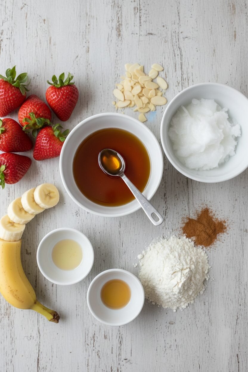 Sweet Strawberry Banana Loaf