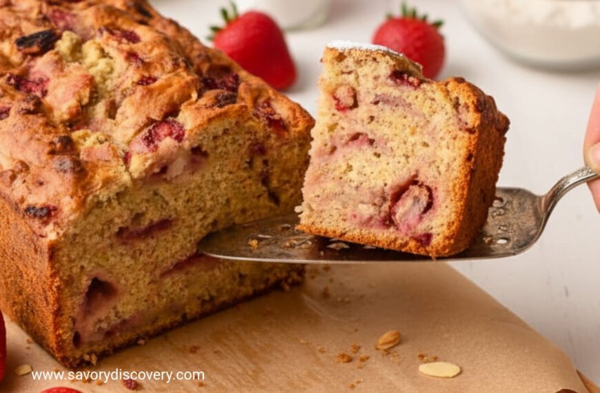 Simple Strawberry Banana Bread