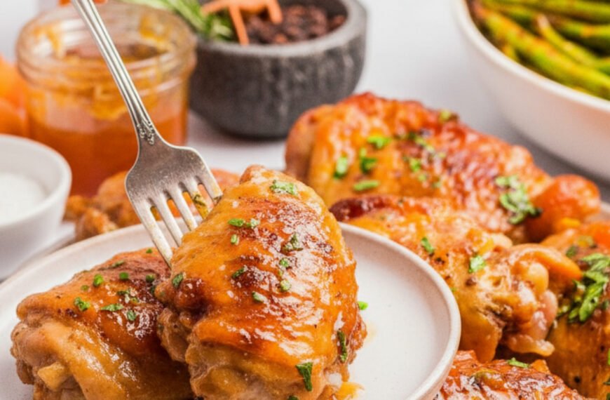 Sweet and Savory Apricot Chicken