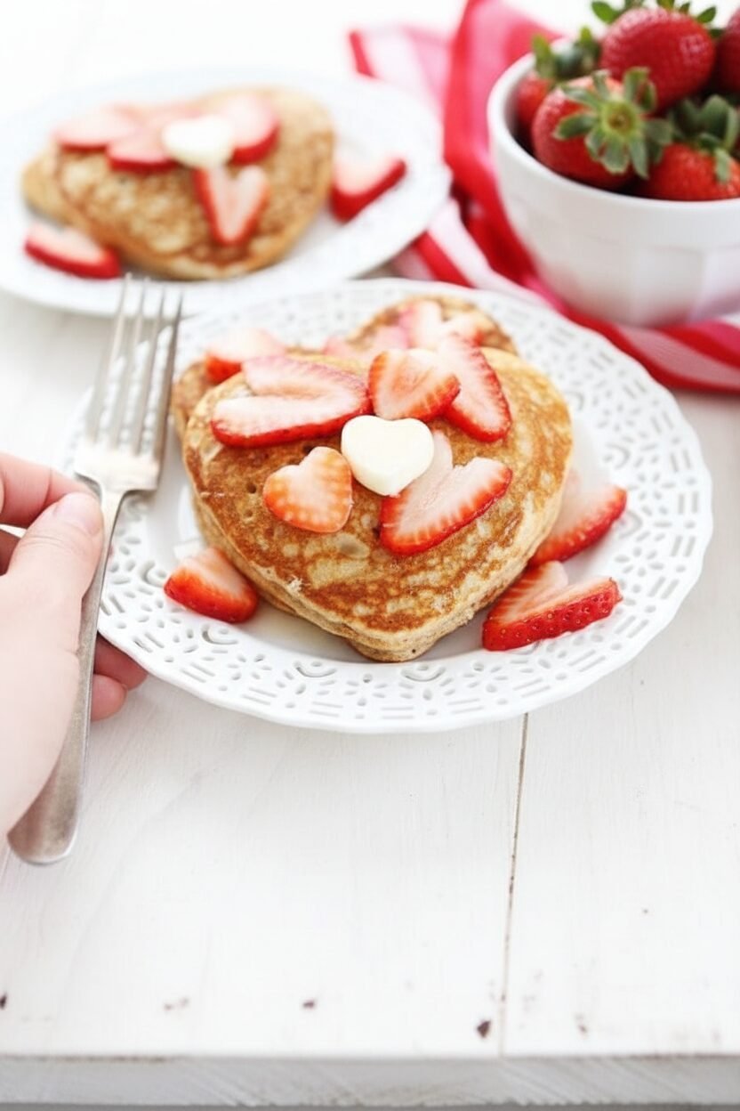 Sweetheart Pancakes for a Loving Breakfast
