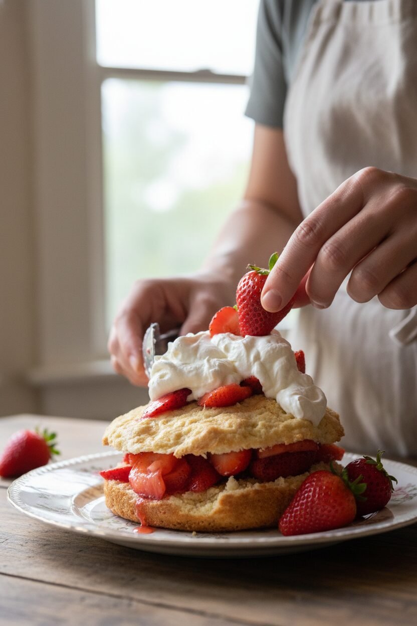 Sweetheart Strawberry Shortcake Delight