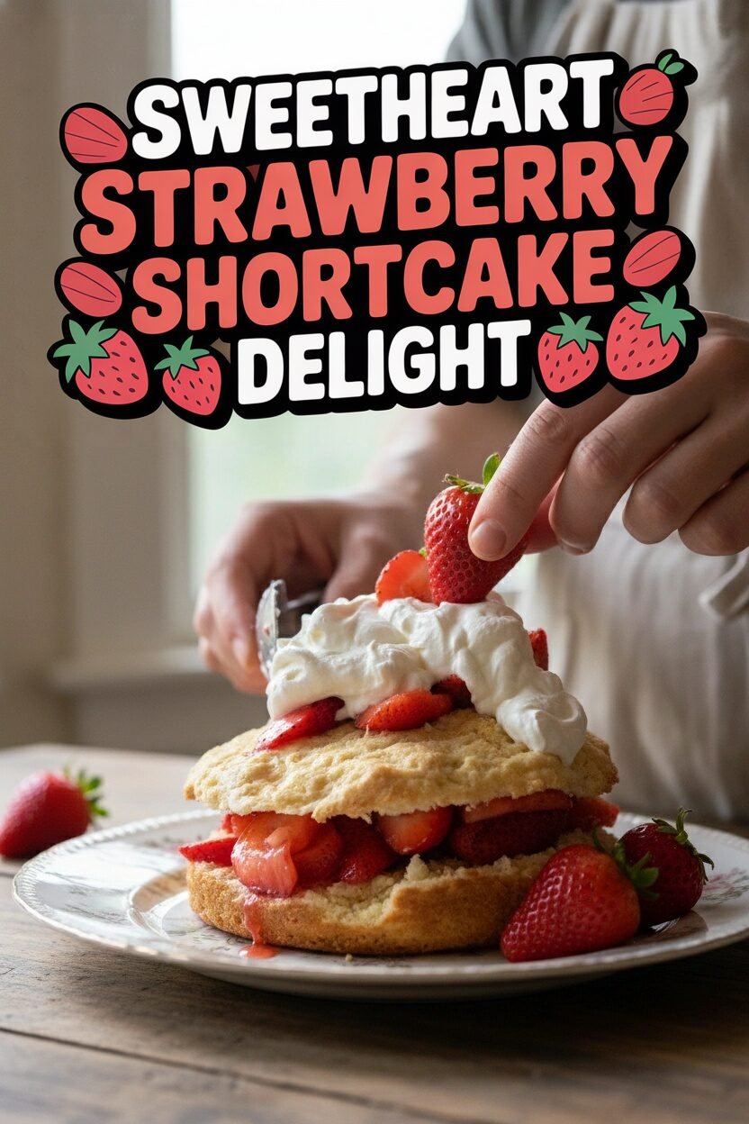 Sweetheart Strawberry Shortcake Delight