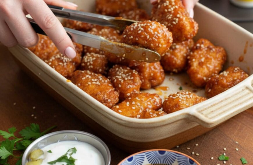 Swicy Honey Fried Chicken Bites