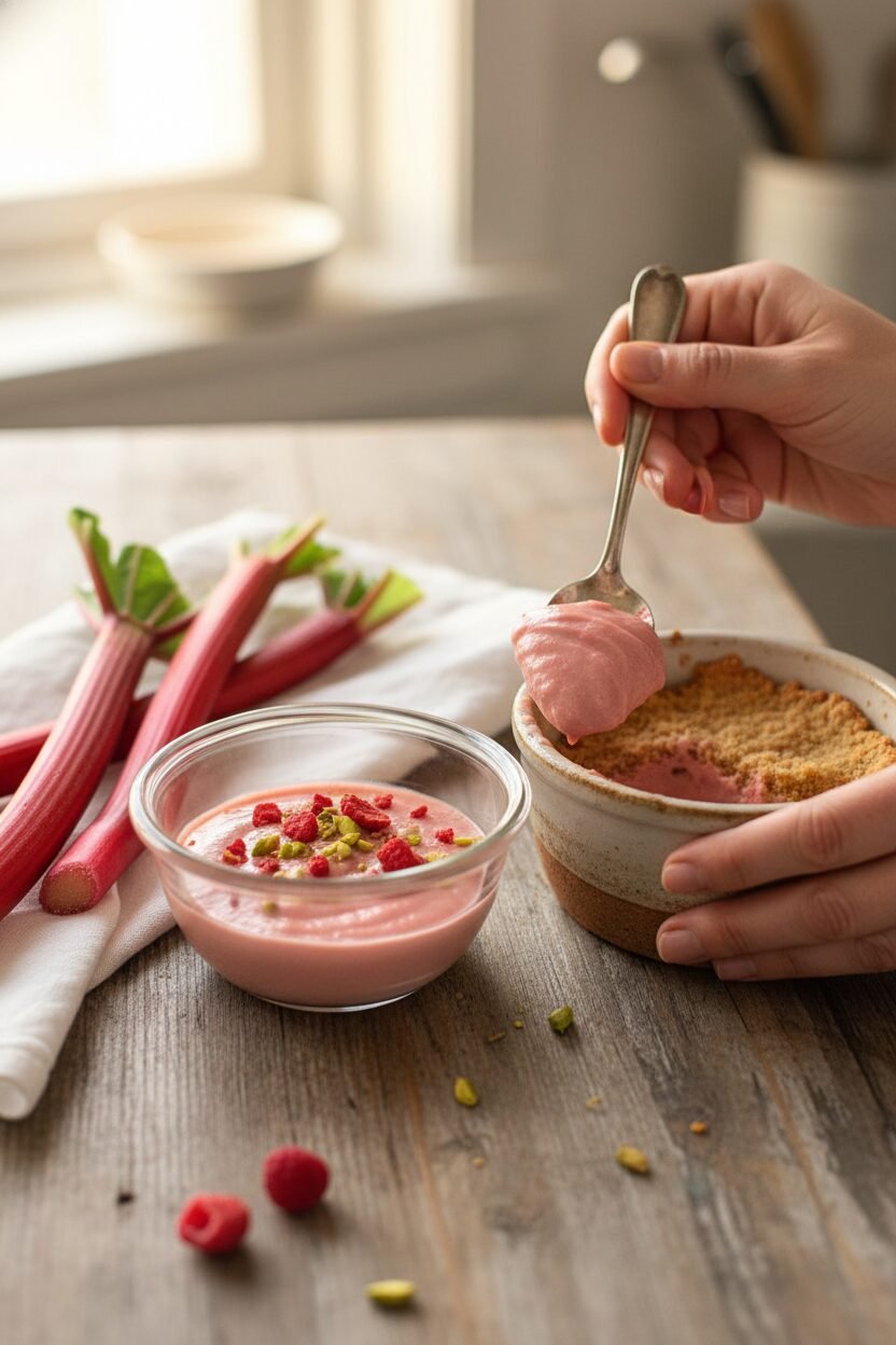 Tangy Rhubarb Curd Delight