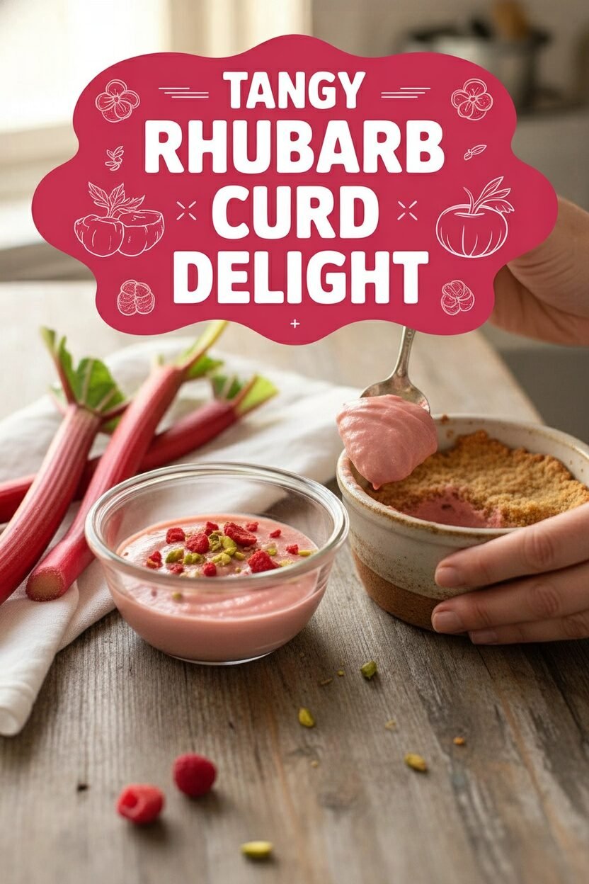 Tangy Rhubarb Curd Delight