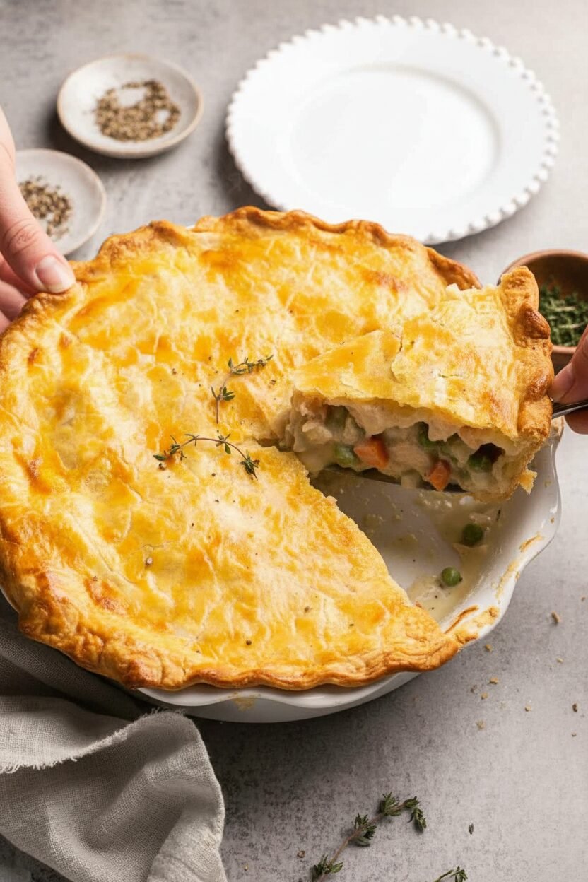 Ultimate Flaky Crust Chicken Pot Pie