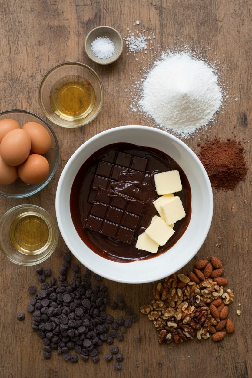 Ultimate Fudgy Gooey Homemade Brownies