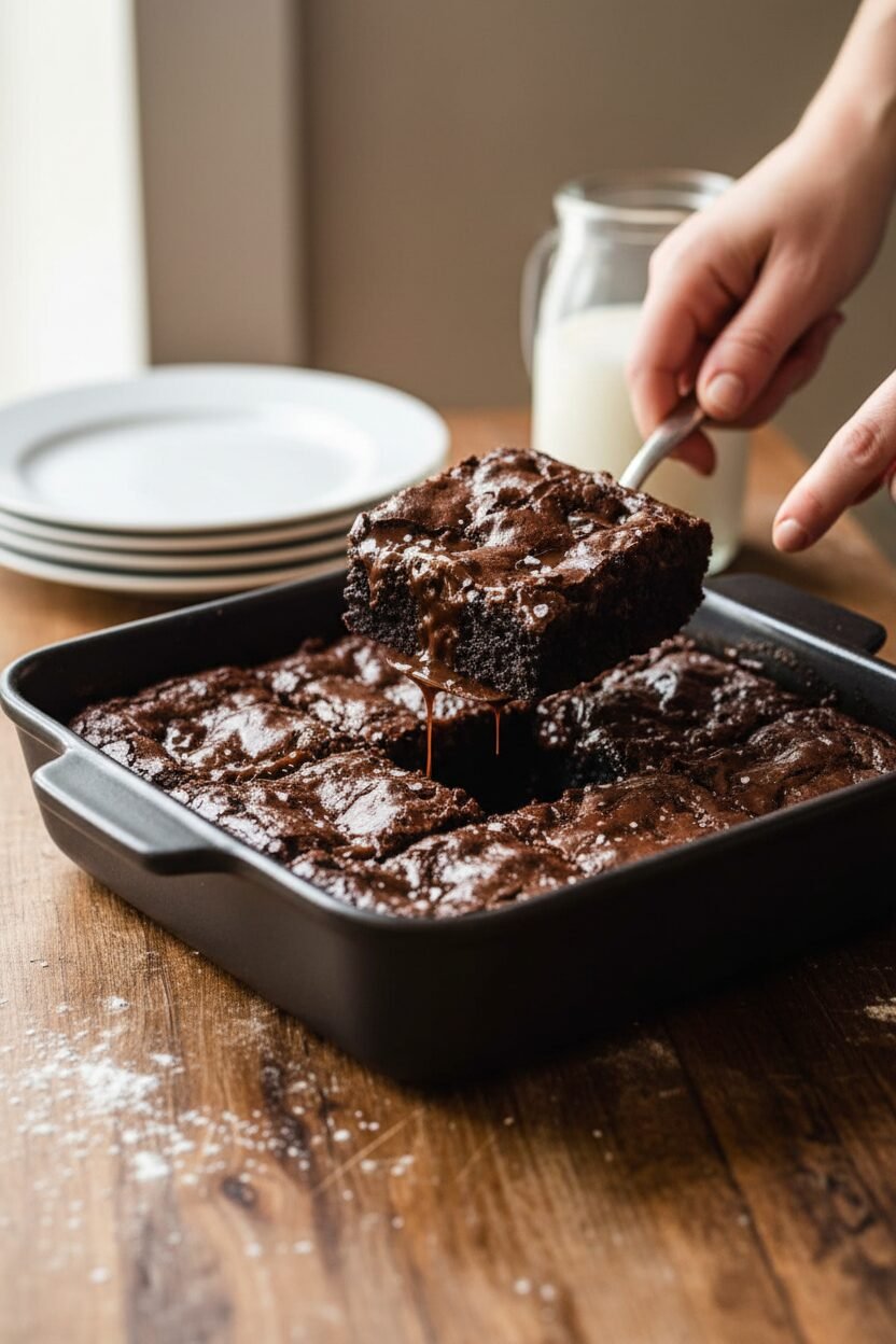 Ultimate One Bowl Fudge Brownies