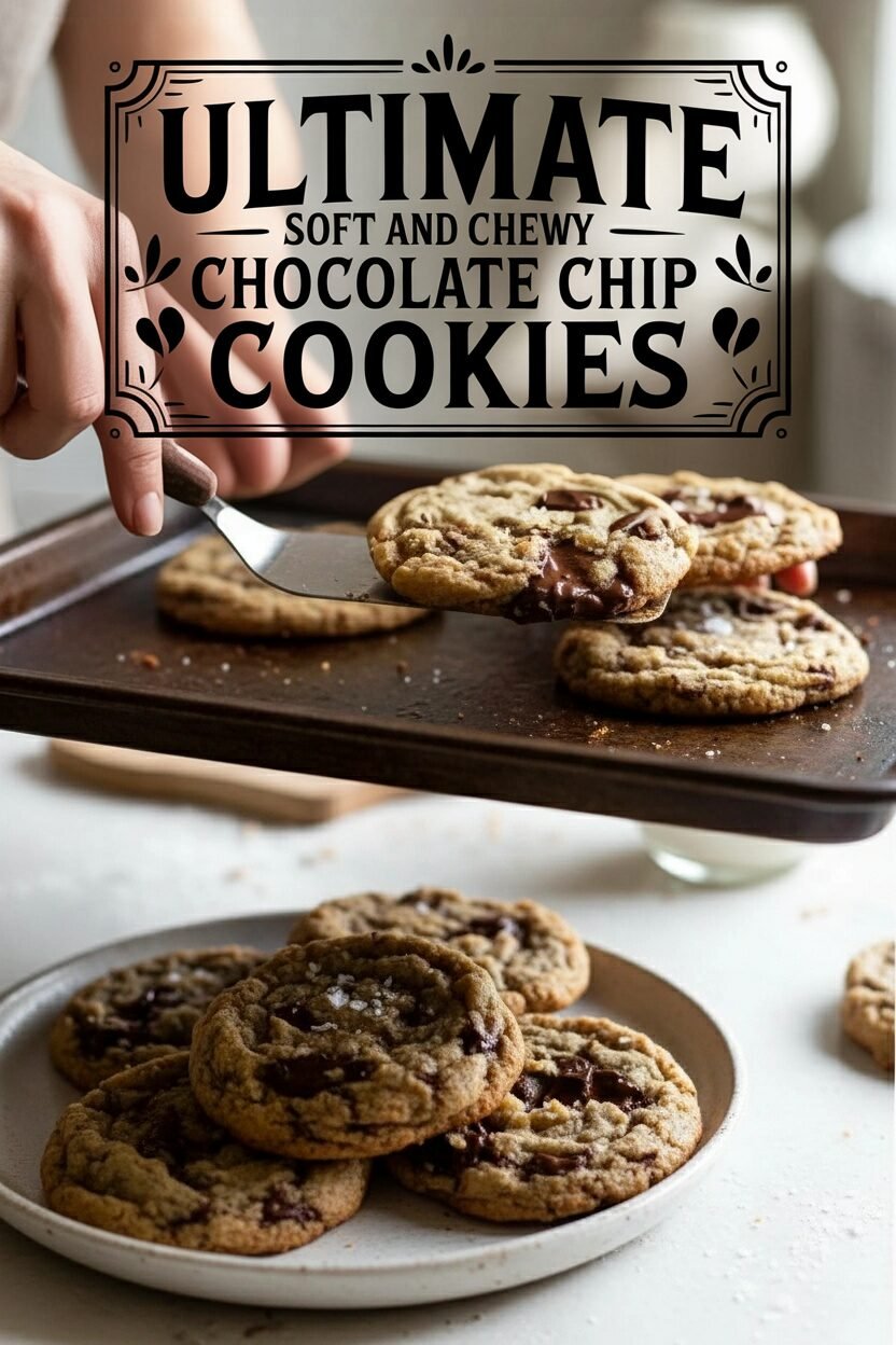 Ultimate Soft and Chewy Chocolate Chip Cookies