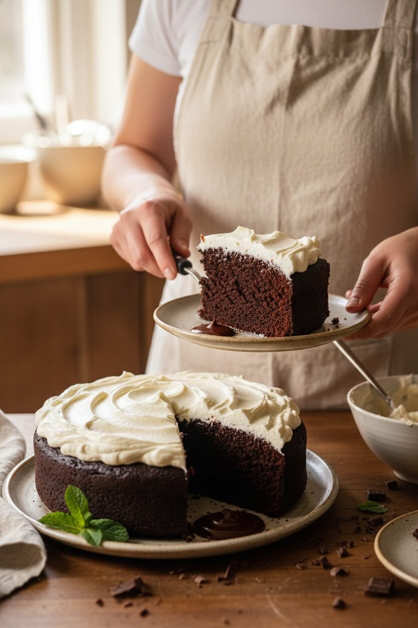 Ultimate St. Patricks Chocolate Guinness Cake