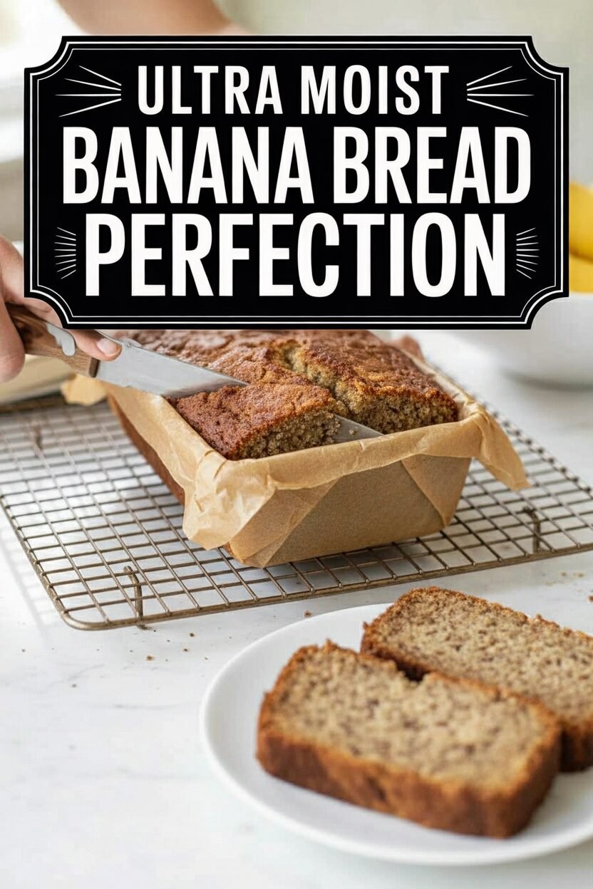 Ultra Moist Banana Bread Perfection