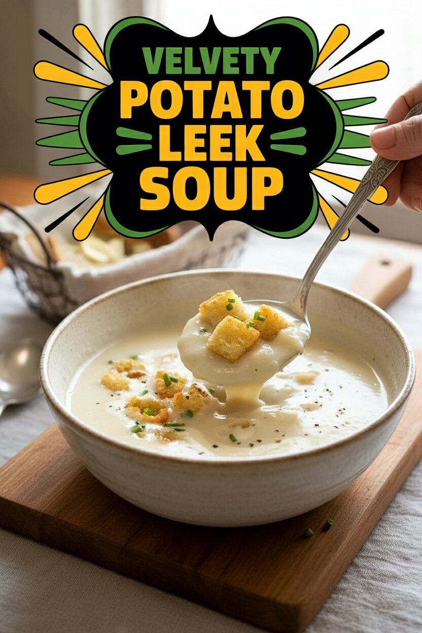 Velvety Potato Leek Soup