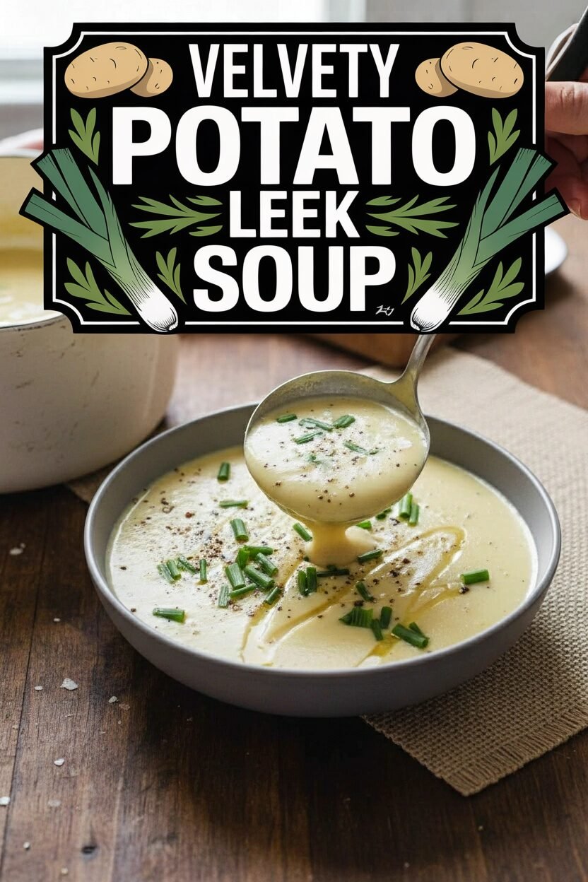 Velvety Potato Leek Soup