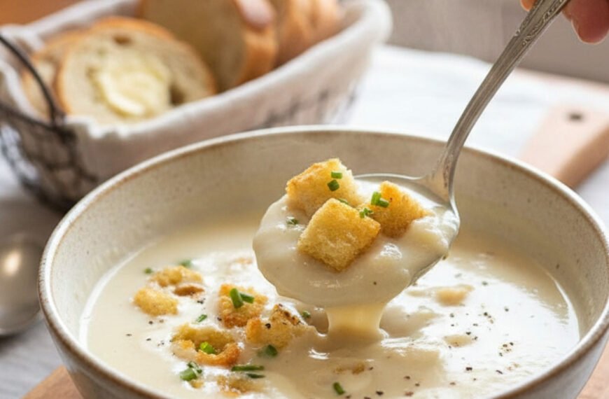Velvety Potato Leek Soup