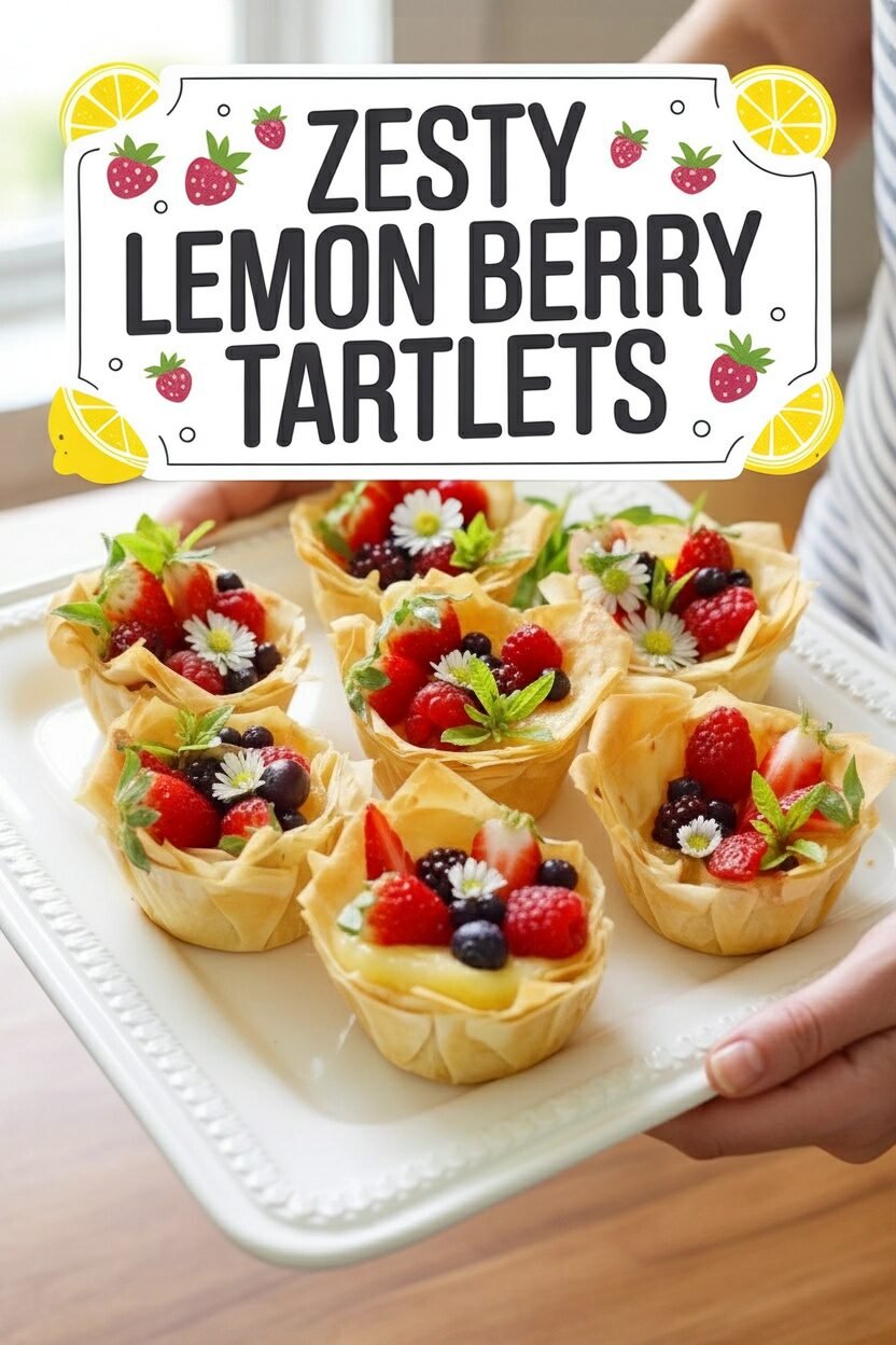 Zesty Lemon Berry Tartlets