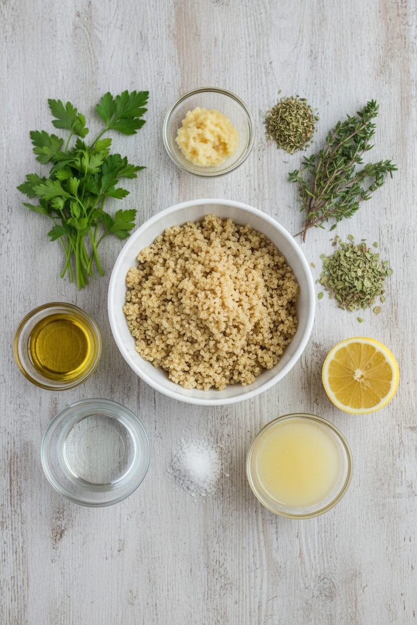 Zesty Lemon Herb Quinoa