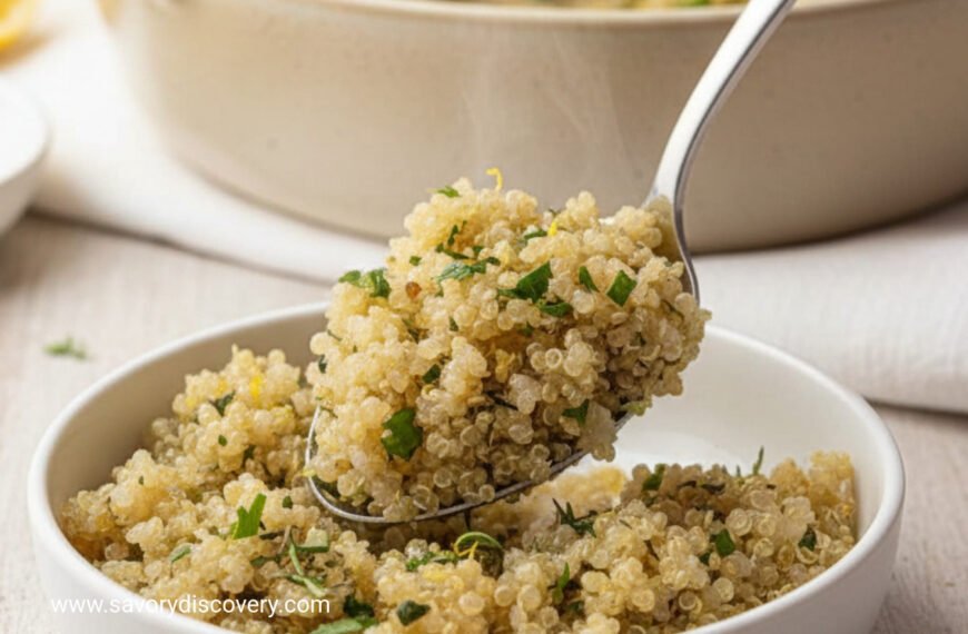 Simple Lemon Herb Quinoa