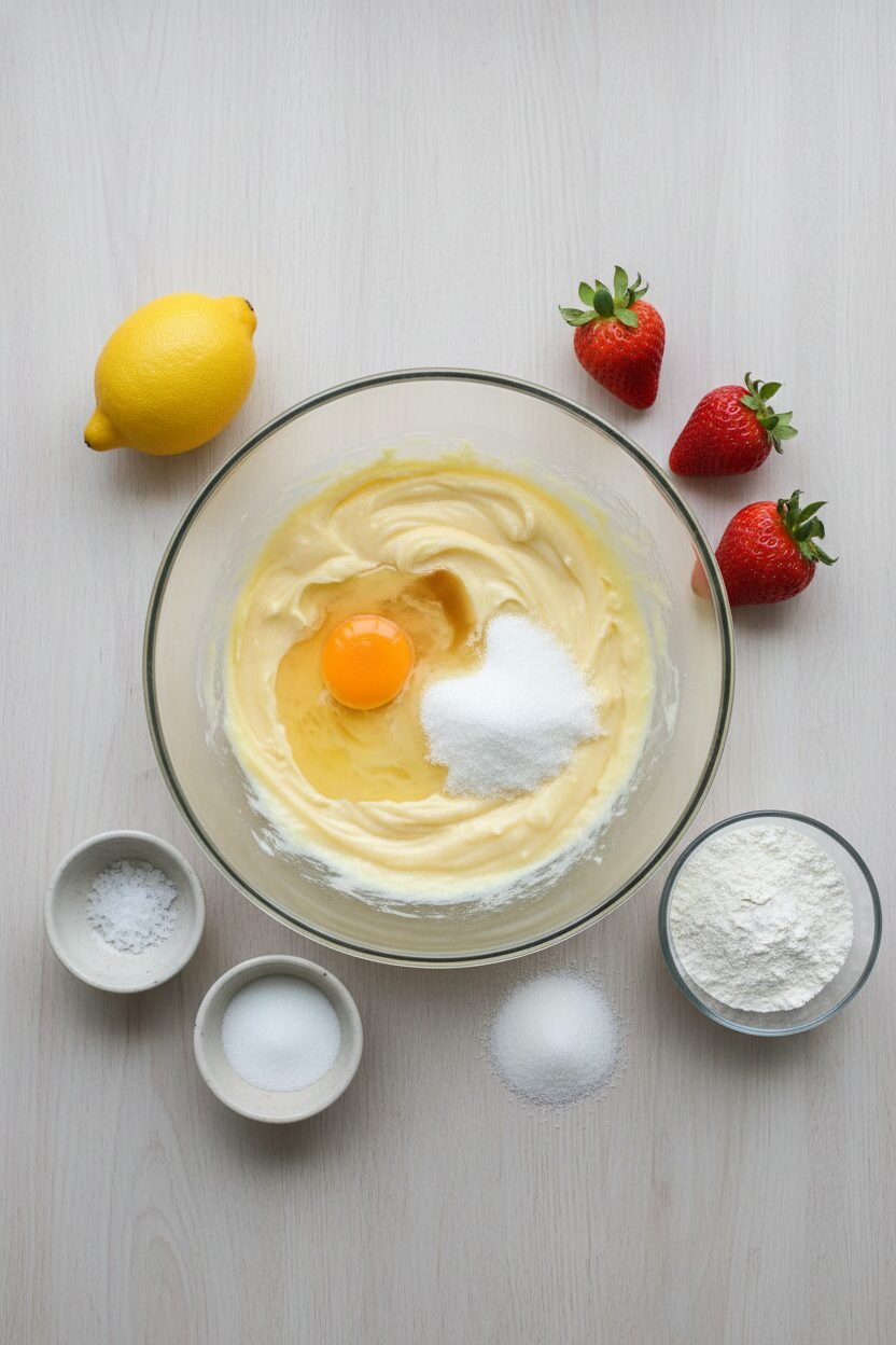 Zesty Lemon Tartlets with Berry Topping