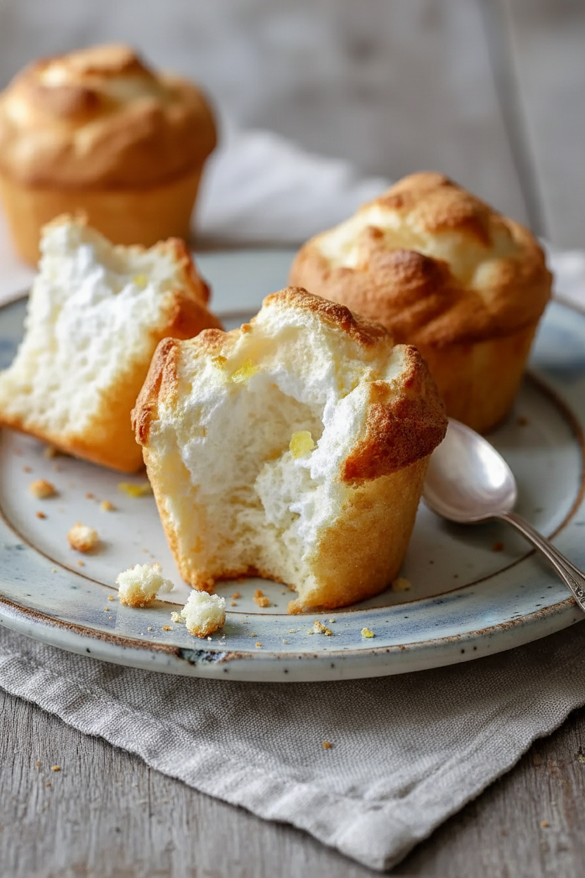 A Bakers Guide to Angel Food Cupcakes with Bourbon Strawberry Sauce