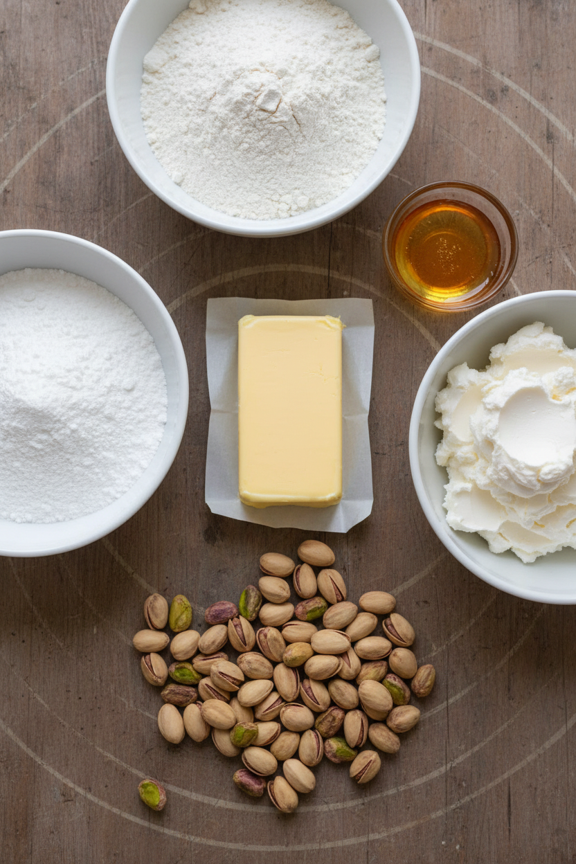 Baklava Cheesecake Recipe with Pistachio Crust