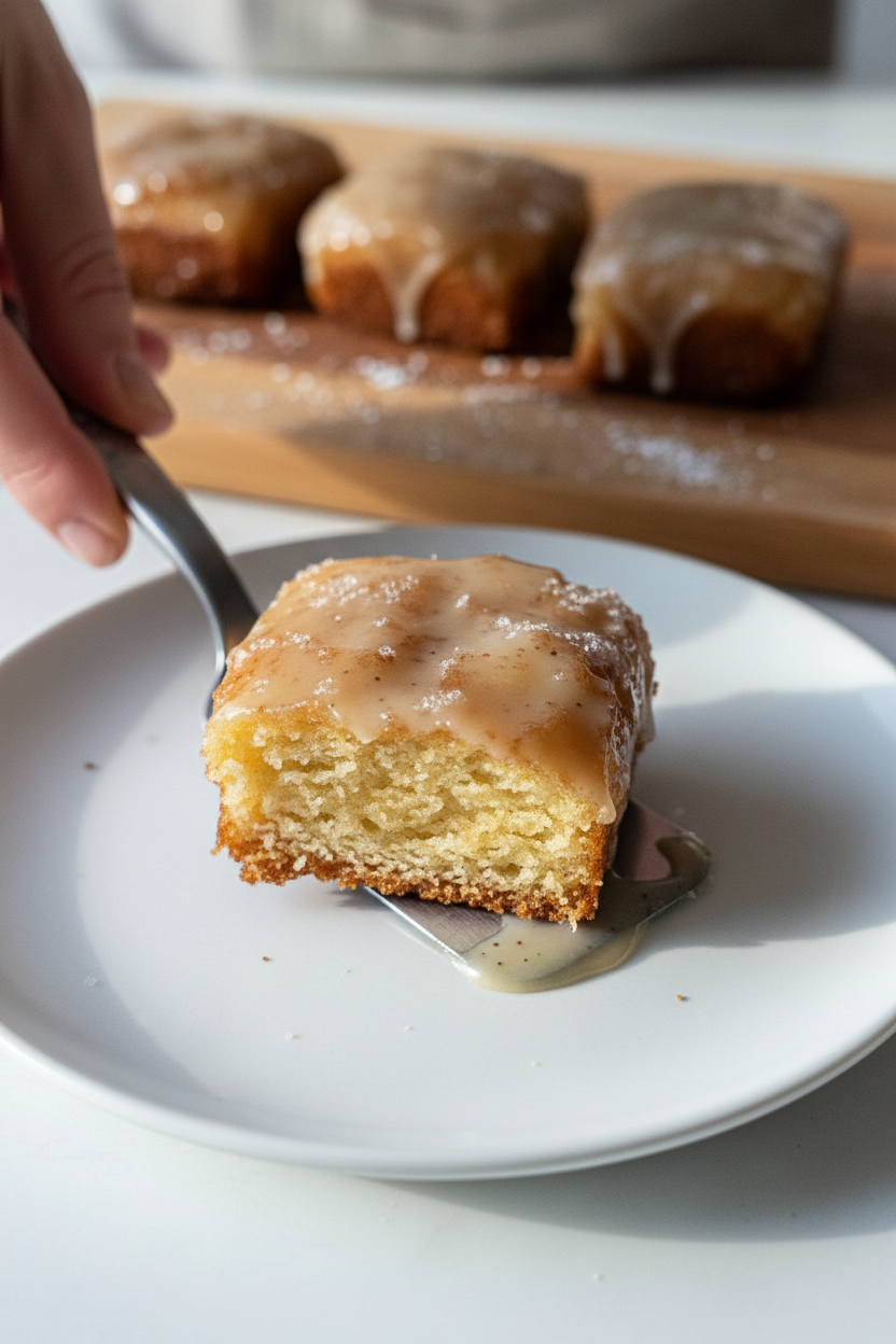 Brown Butter Maple Glazed Buttermilk Donut Bars