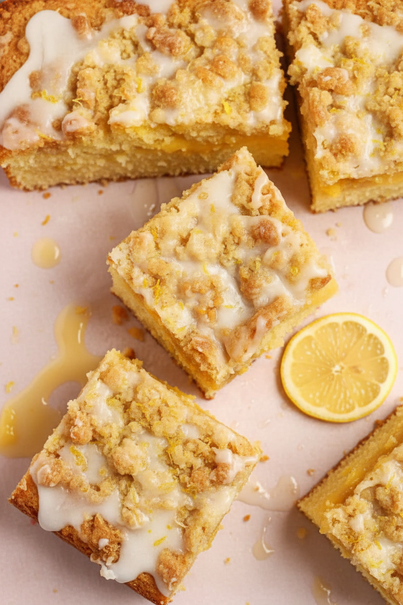 Buttery Lemon Crumb Cake