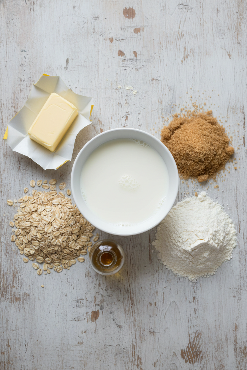 Chewy Caramel Oatmeal Bars Recipe