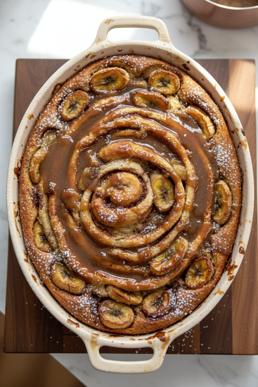 Cinnamon Roll Bread Pudding Bake