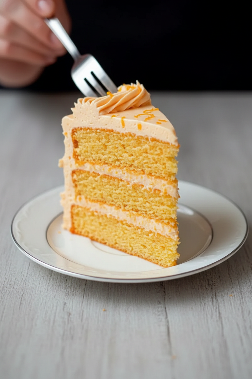 Citrus Velvet Cake with Cream Cheese Frosting
