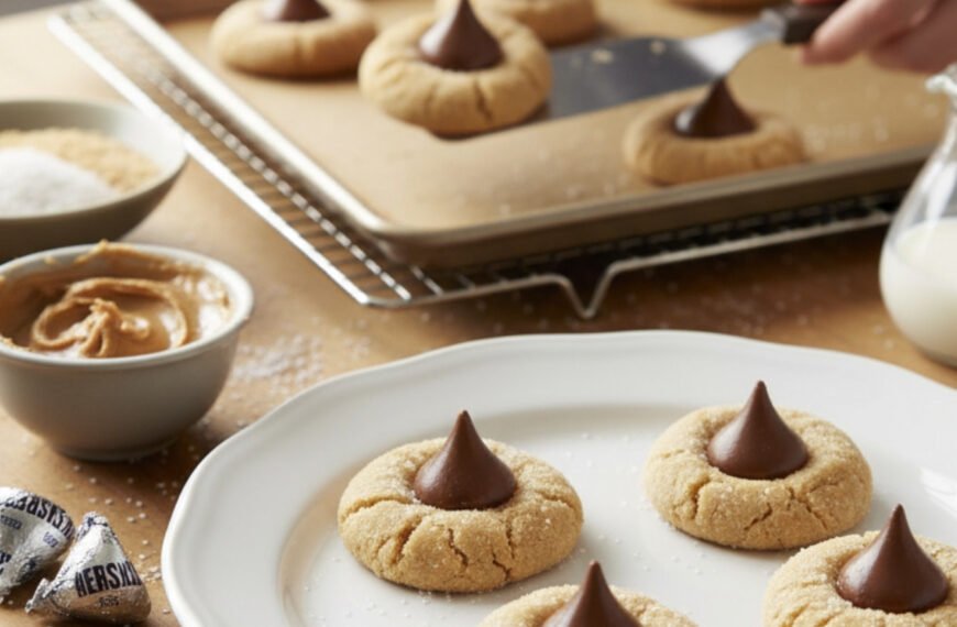 Classic Peanut Butter Blossom Cookies