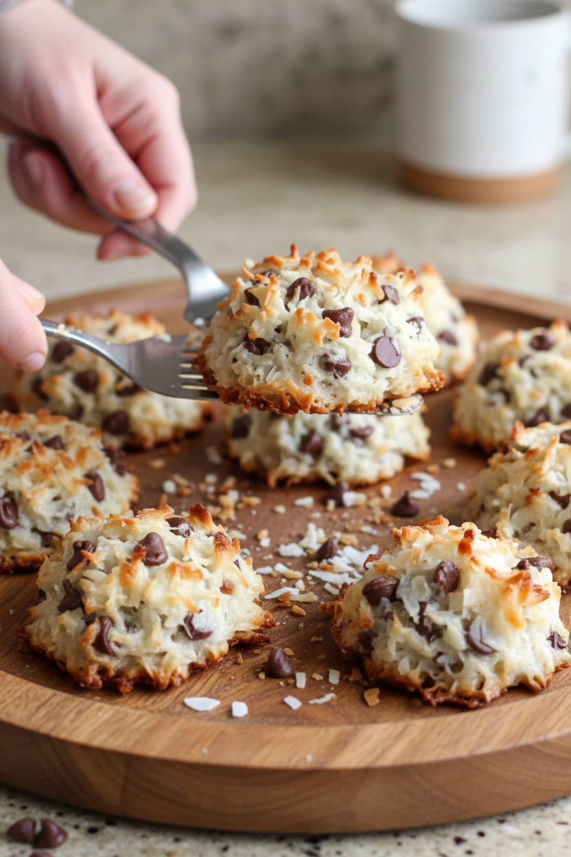 Coconut Almond Chocolate Chip Cookies
