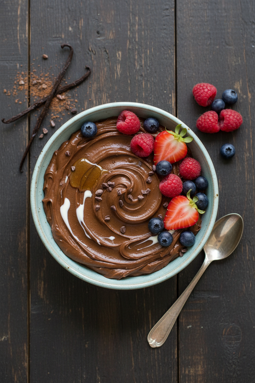Creamy Avocado Chocolate Dream