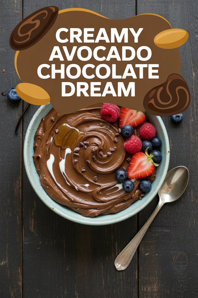 Creamy Avocado Chocolate Dream