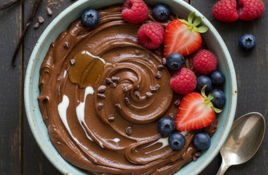 Creamy Avocado Chocolate Dream