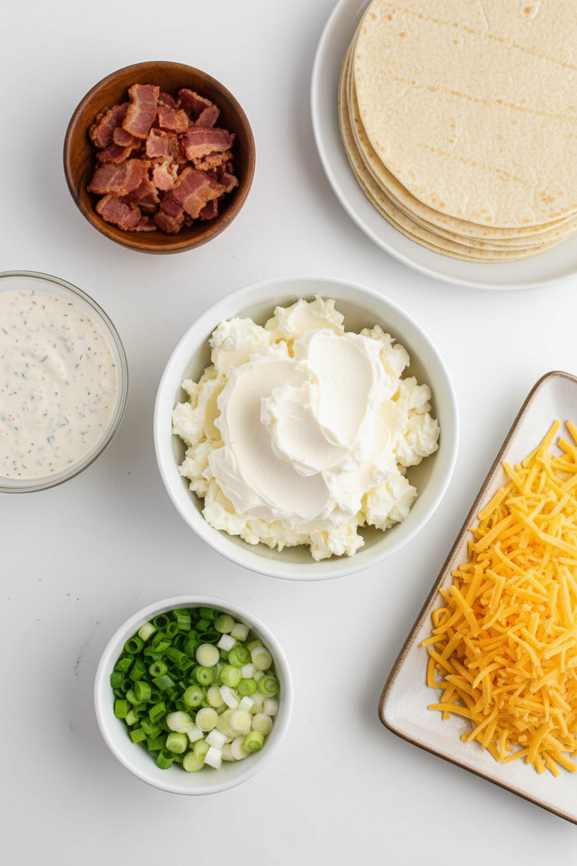 Creamy Bacon Ranch Pinwheels for Effortless Entertaining