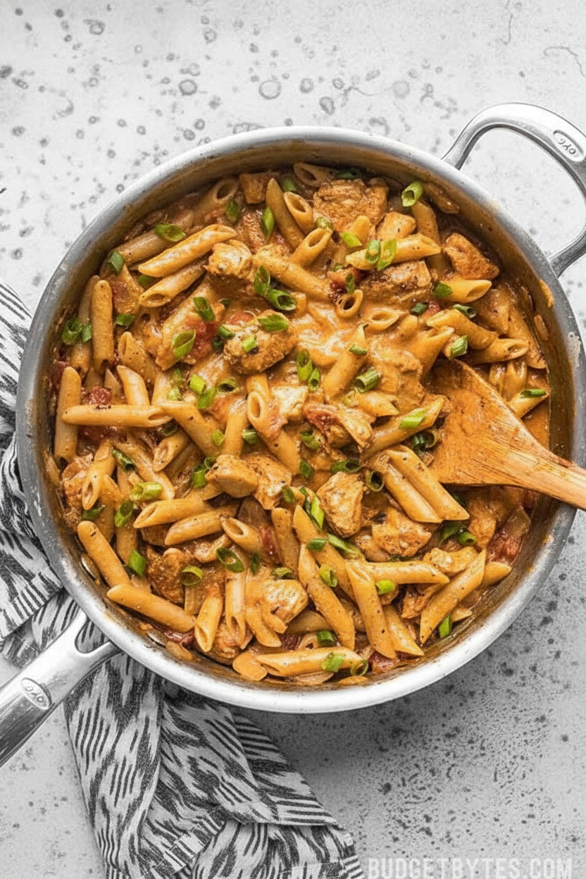 Creamy Cajun Chicken Pasta in Twenty Minutes