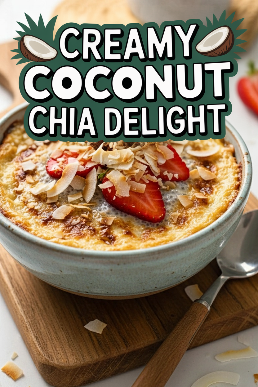 Creamy Coconut Chia Delight
