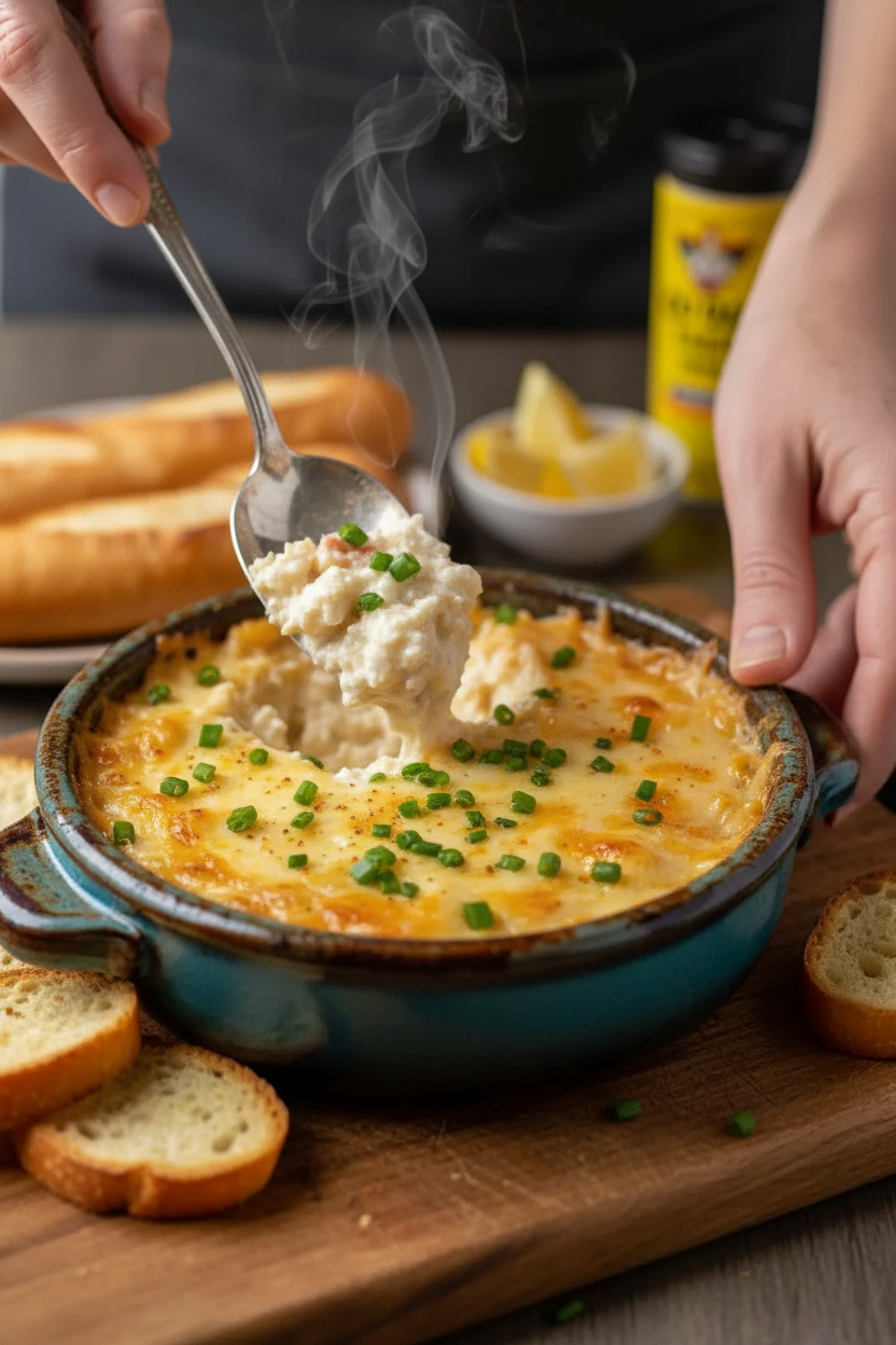 Creamy Crab Dip with Old Bay