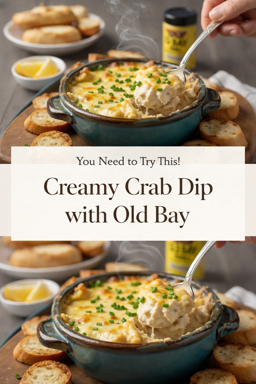 Creamy Crab Dip with Old Bay