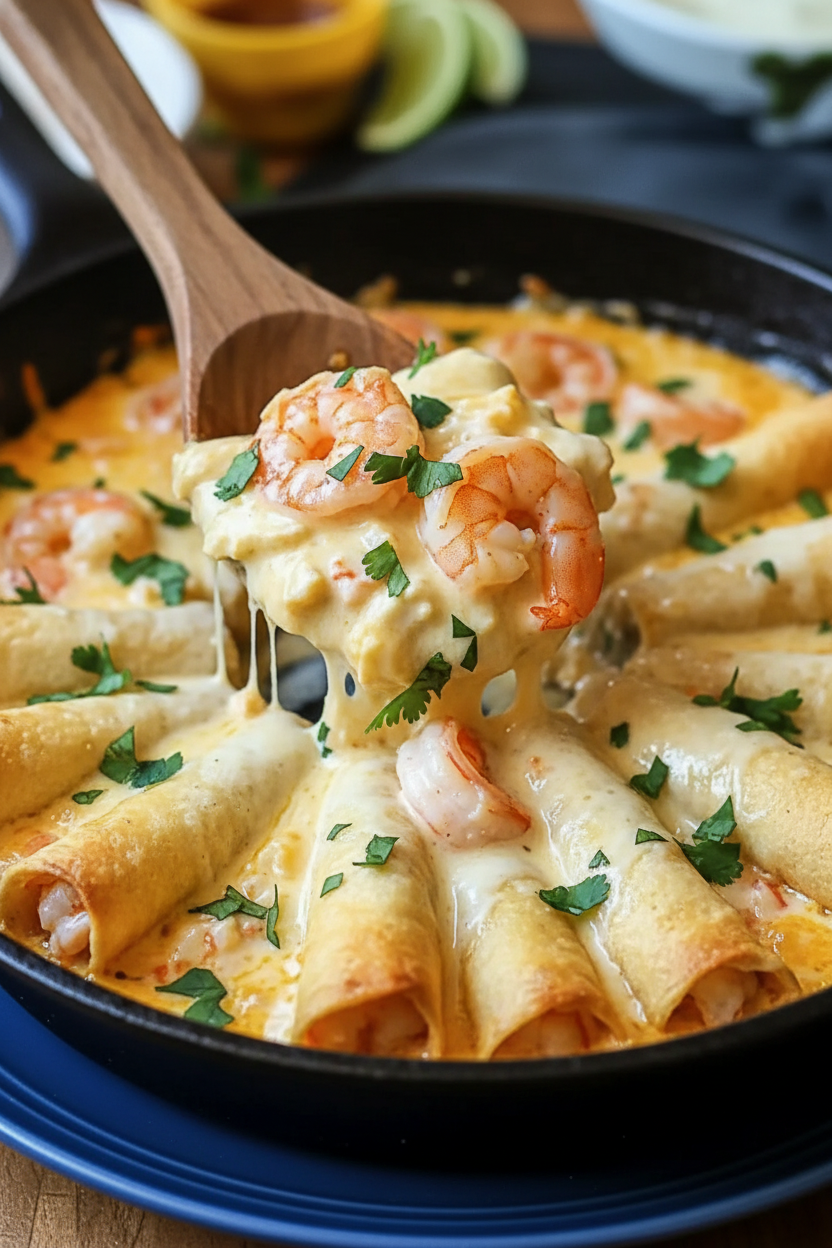 Creamy Crab and Shrimp Queso Dip