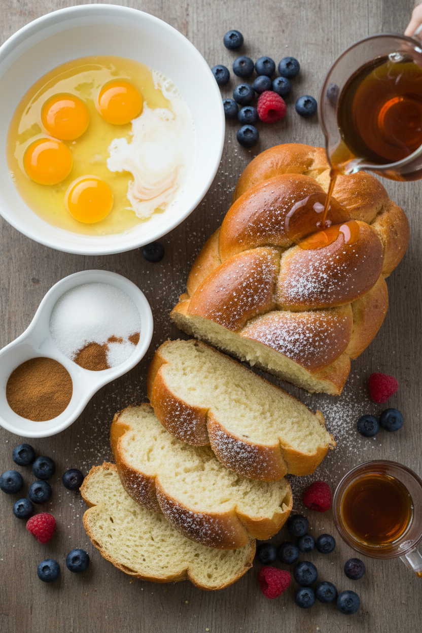 Creamy Custard French Toast Bake