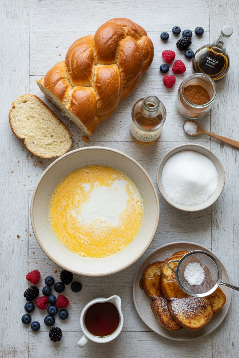 Creamy Custard French Toast Bake