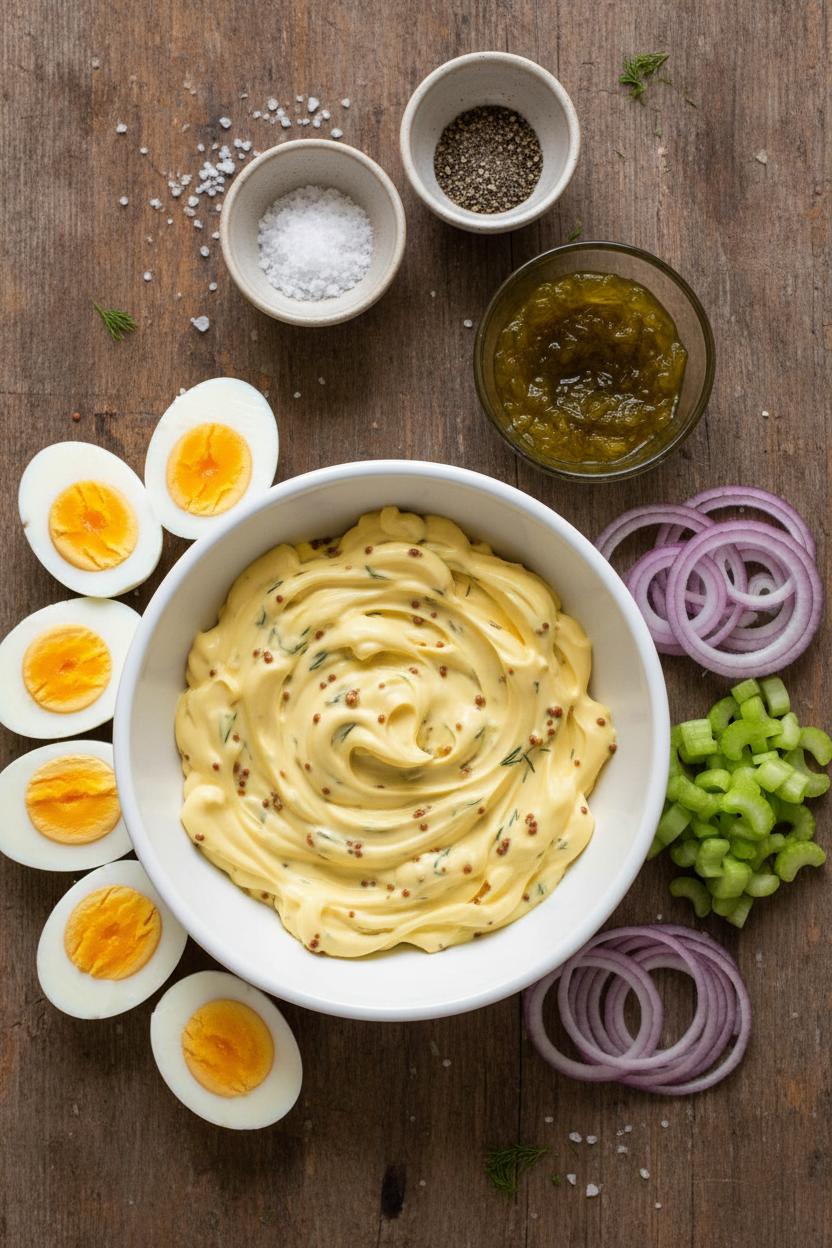 Creamy Egg Salad Sandwich Recipe