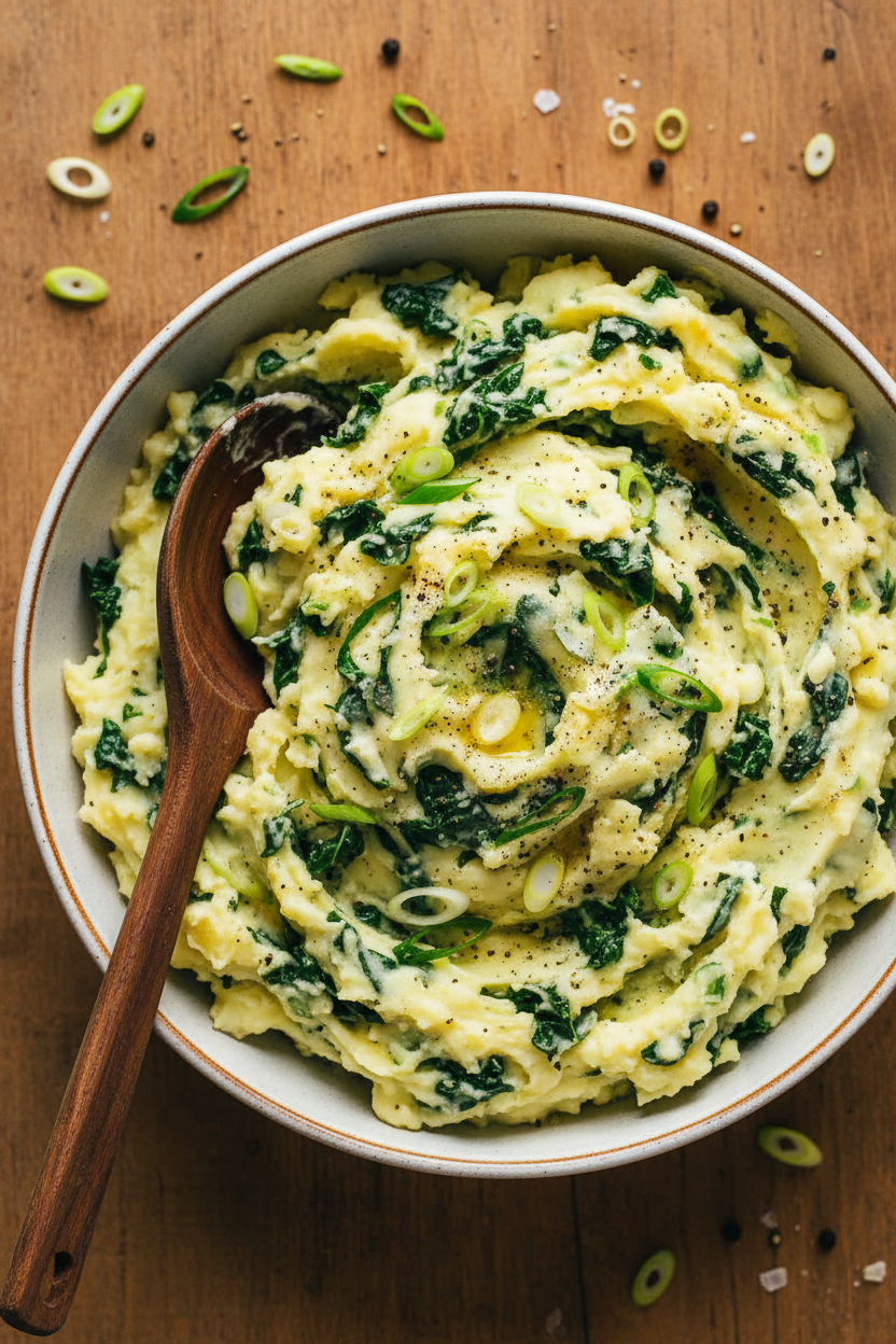 Creamy Kale and Potato Colcannon